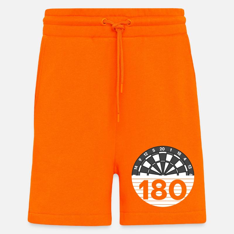 One hundred and eighty points - Shorts - made by SPREAD - SUNSET ORANGE