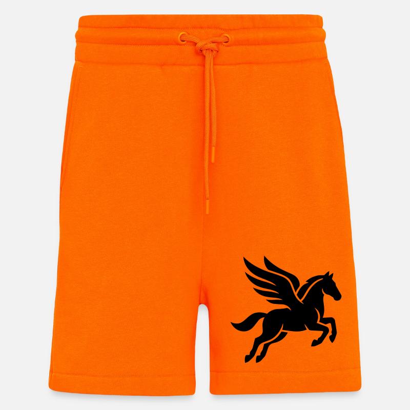 Pegasus - Shorts - made by SPREAD - SUNSET ORANGE