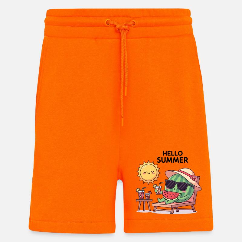 Hello Summer  - Shorts - made by SPREAD - SUNSET ORANGE