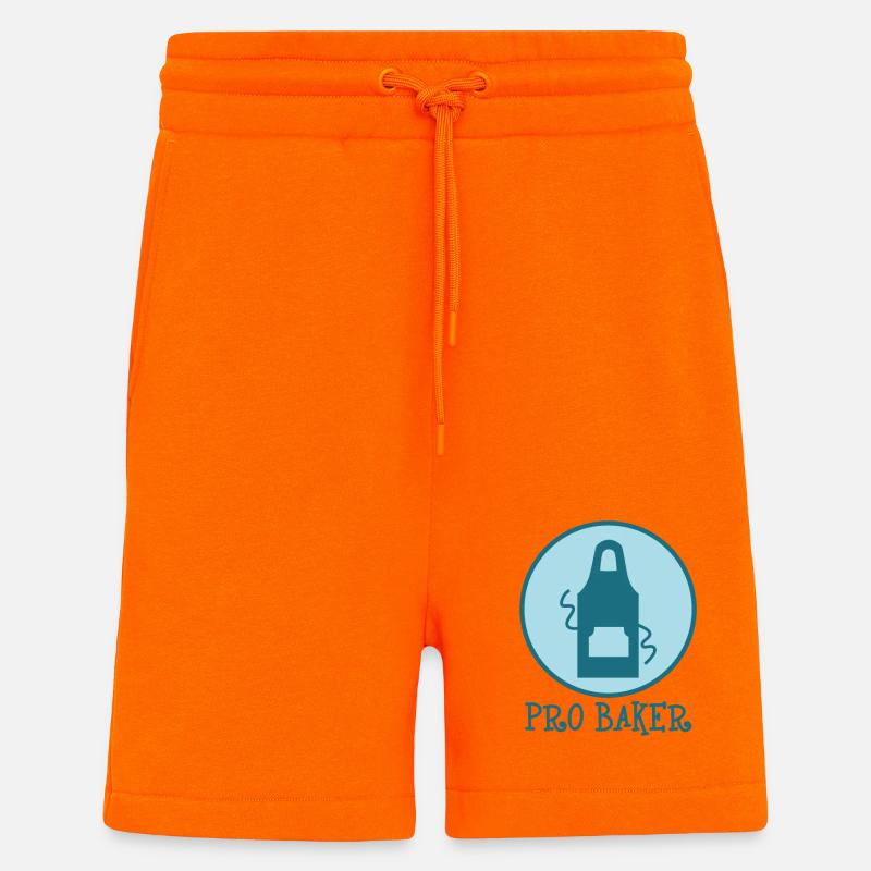 Baking - baking - Shorts - made by SPREAD - SUNSET ORANGE