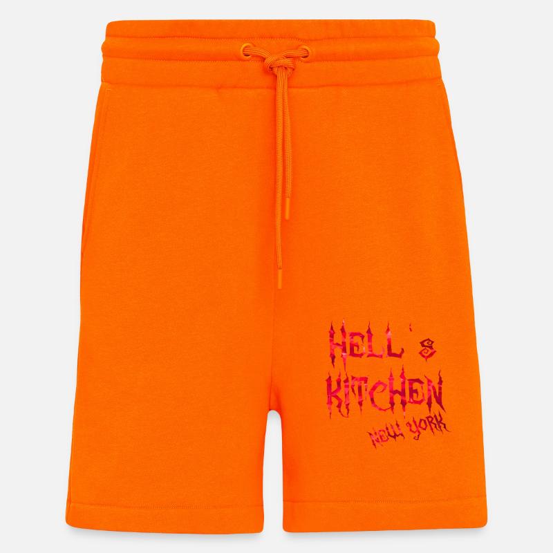 Hell's Kitchen - Shorts - made by SPREAD - SUNSET ORANGE