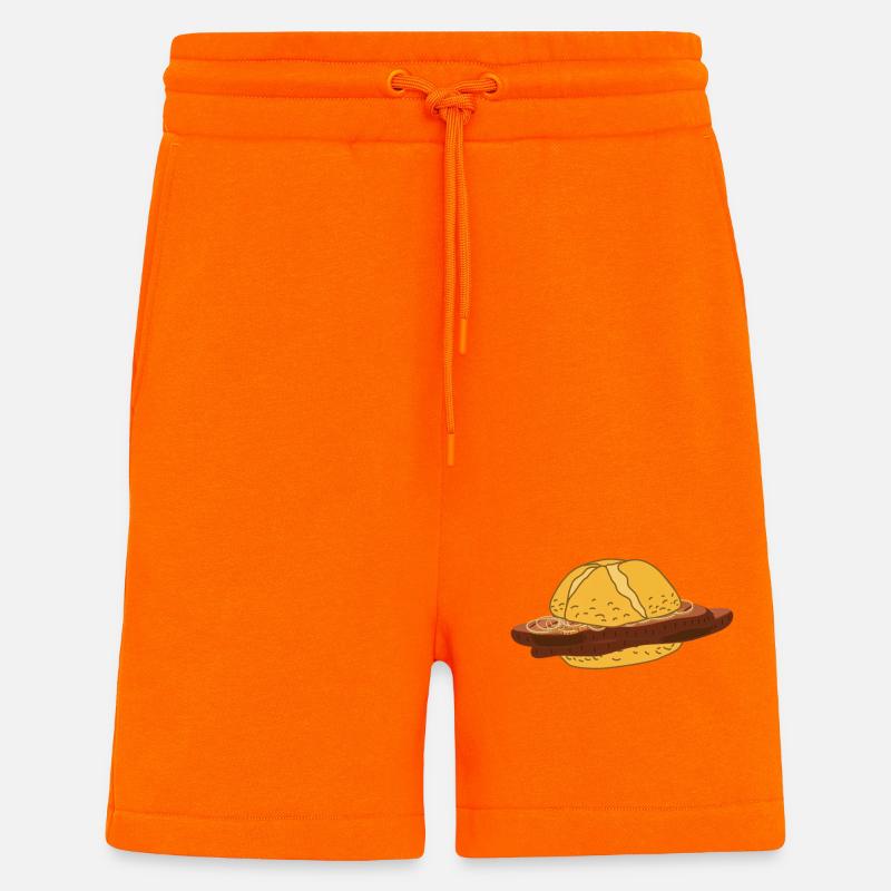 Braten semmel - Shorts - made by SPREAD - SUNSET ORANGE