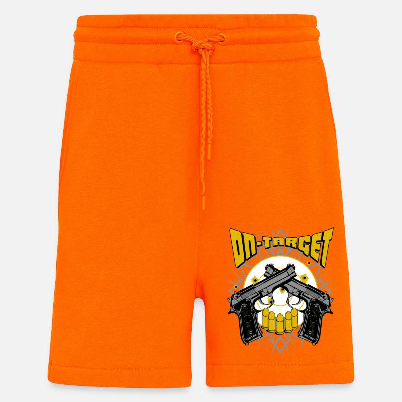on target - Shorts - made by SPREAD - SUNSET ORANGE