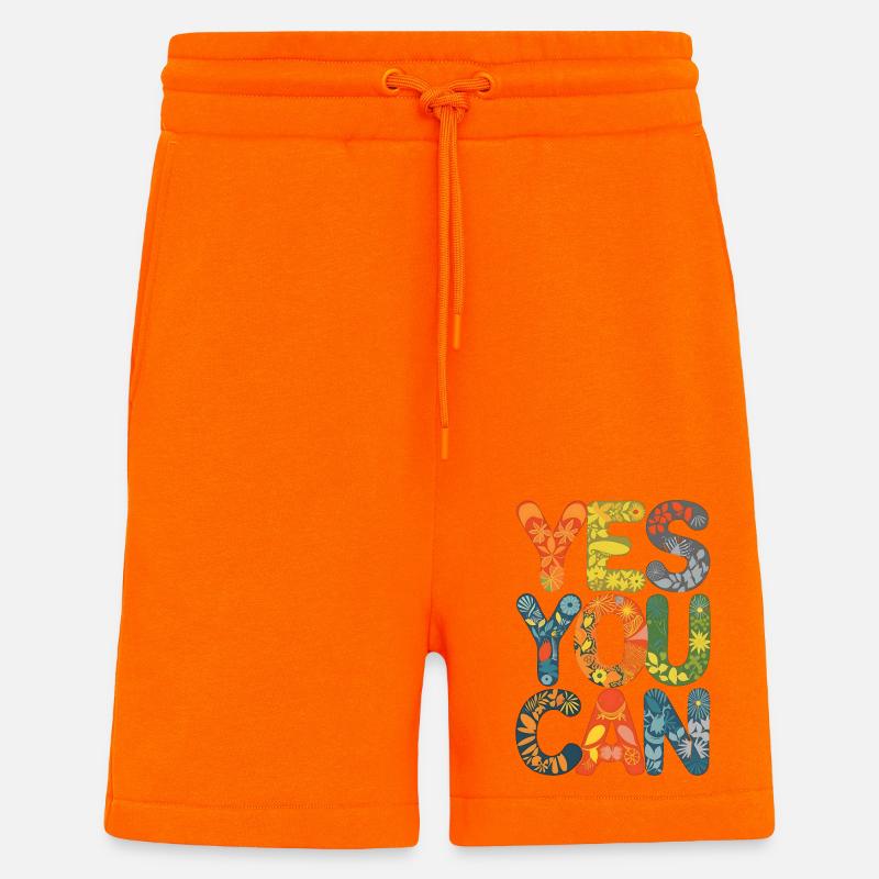 Ja, das können Sie - Shorts - made by SPREAD - SUNSET ORANGE