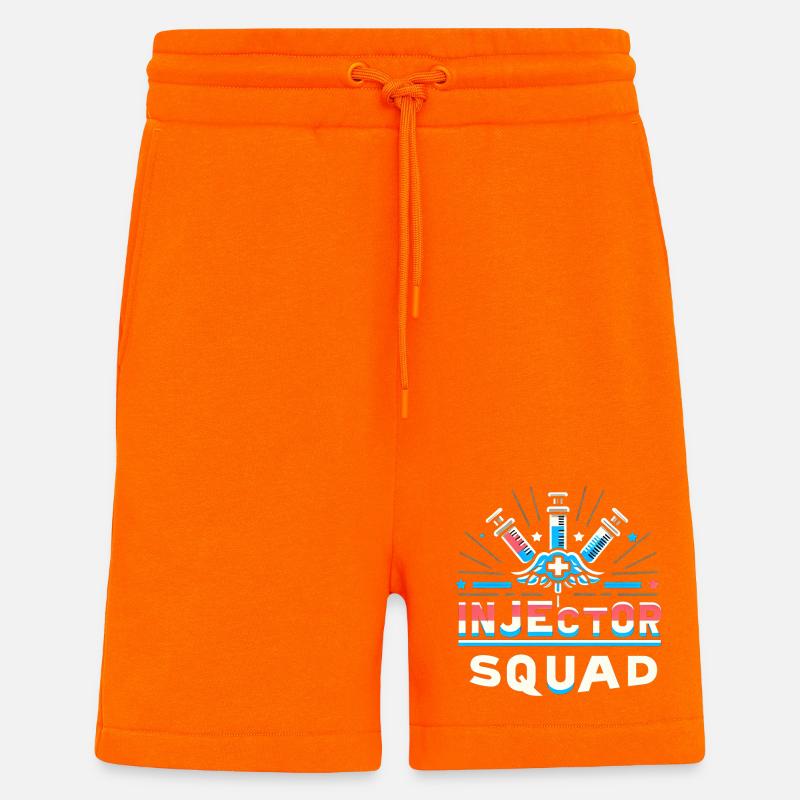 Injector Squad 9 - Shorts - made by SPREAD - SUNSET ORANGE