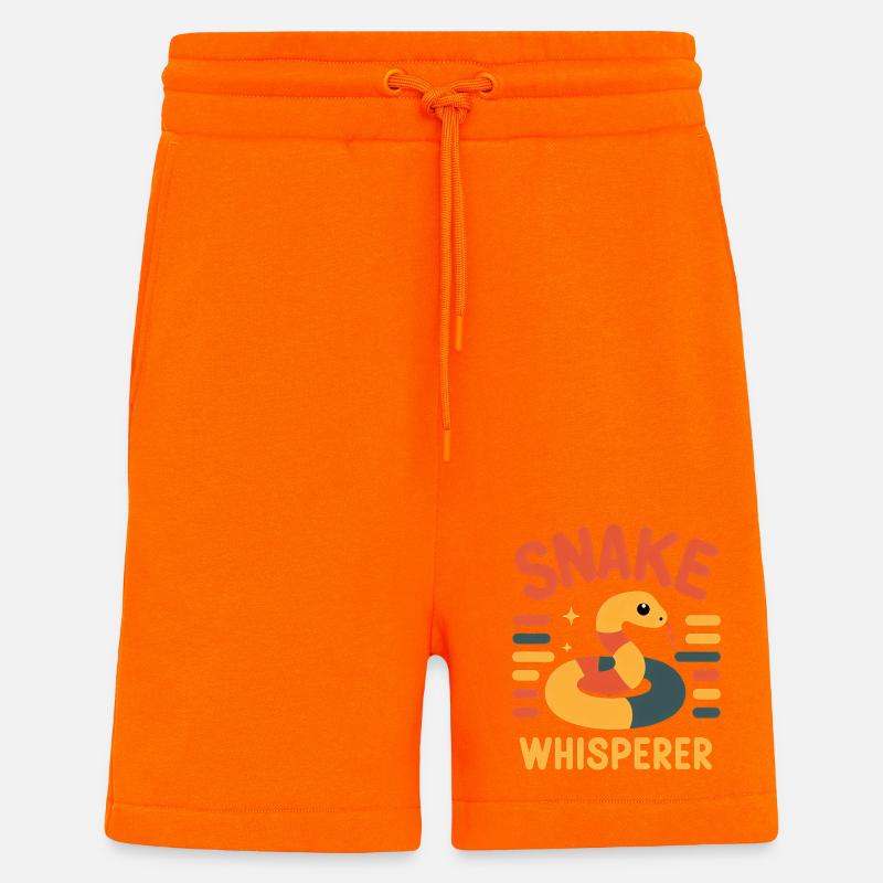 Snake Whisperer 3 - Shorts - made by SPREAD - SUNSET ORANGE