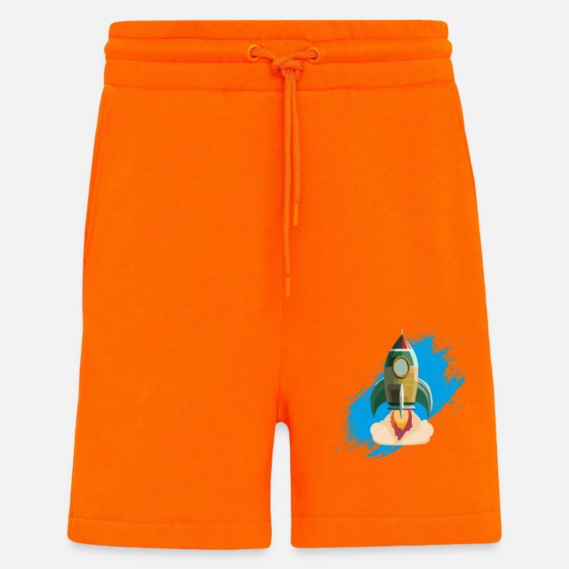 startende Rakete - Shorts - made by SPREAD - SUNSET ORANGE