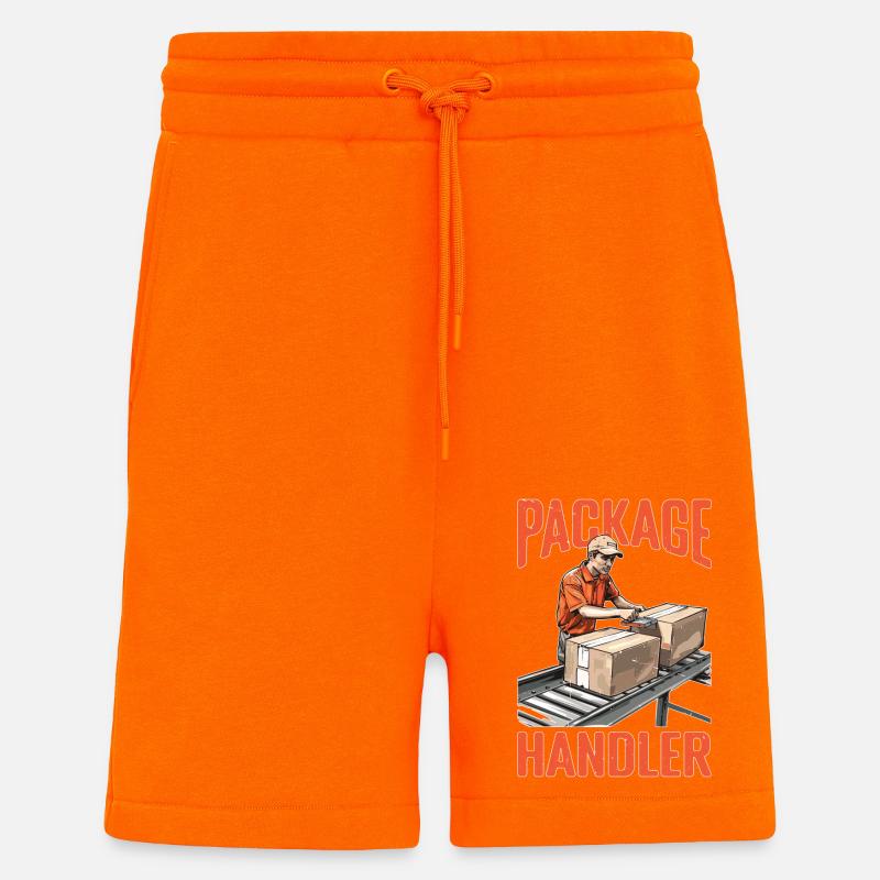 Package Handler 5 - Shorts - made by SPREAD - SUNSET ORANGE