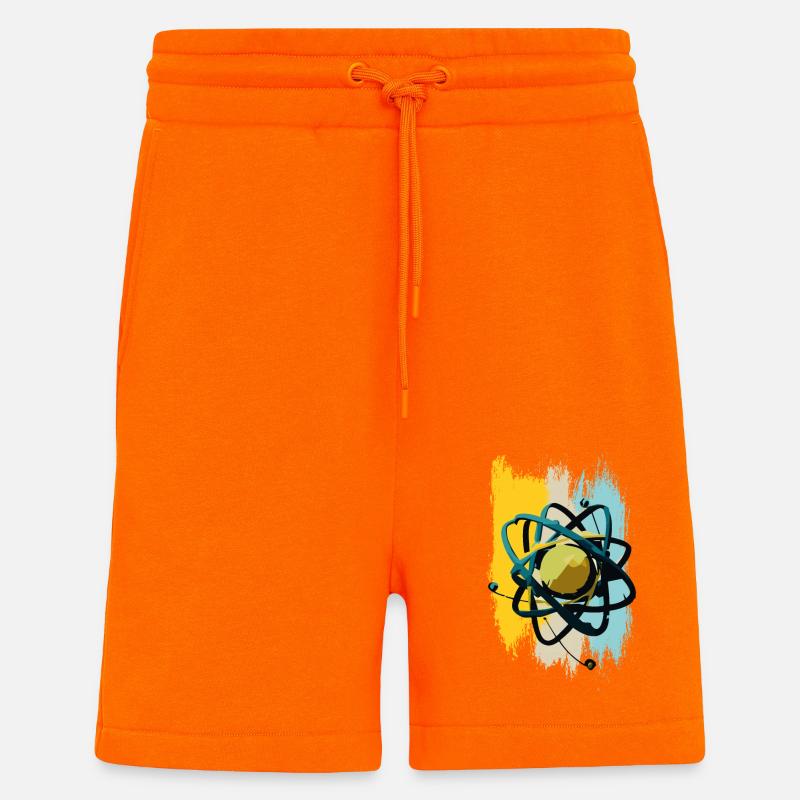 Atomic Nucleus, Physics, Science - Shorts - made by SPREAD - SUNSET ORANGE