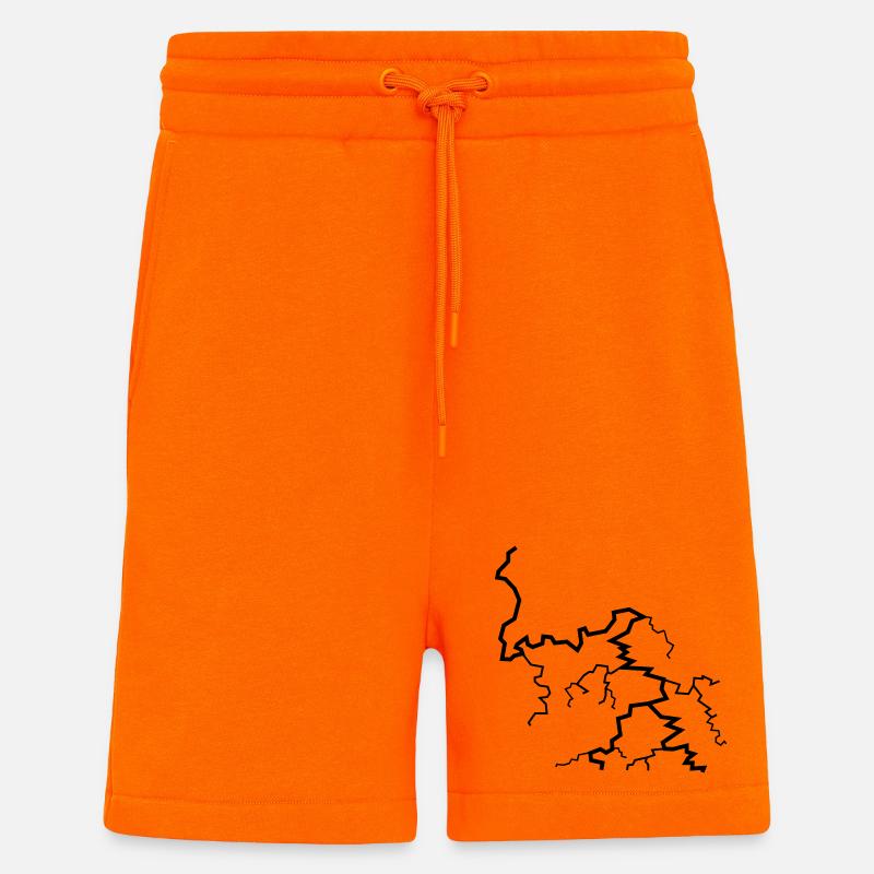 blitz - Short bio décontracté fabriqué en UE - SUNSET ORANGE
