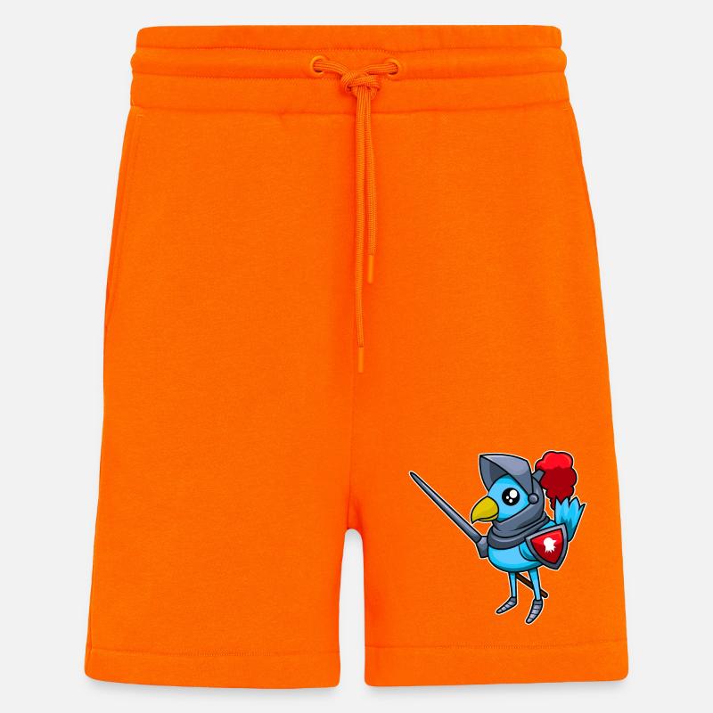 Chevalier chevalier - conception - Short bio décontracté fabriqué en UE - SUNSET ORANGE