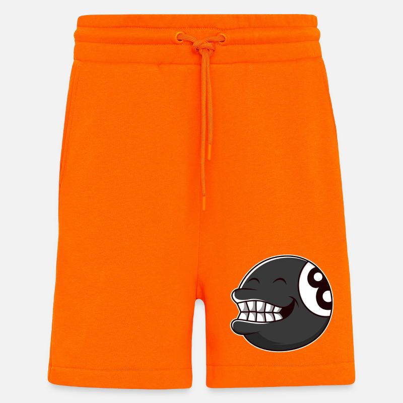 Billardkugel 8 - Shorts - made by SPREAD - SUNSET ORANGE