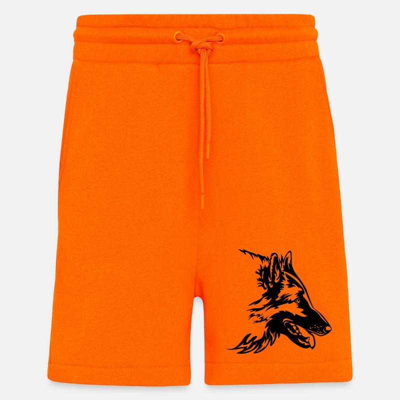 Tervuren Kopf - Shorts - made by SPREAD - SUNSET ORANGE