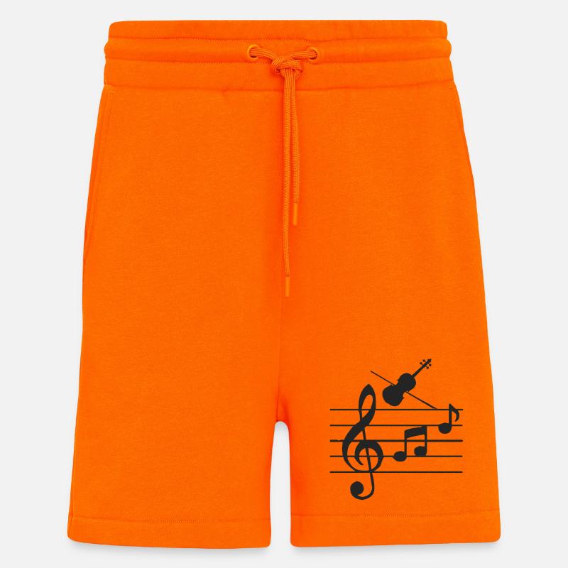 Strings - Shorts - made by SPREAD - SUNSET ORANGE