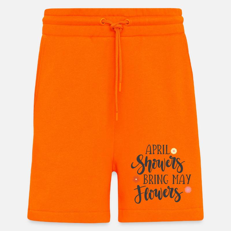 Aprilschauer bringen Maiblumen - Shorts - made by SPREAD - SUNSET ORANGE