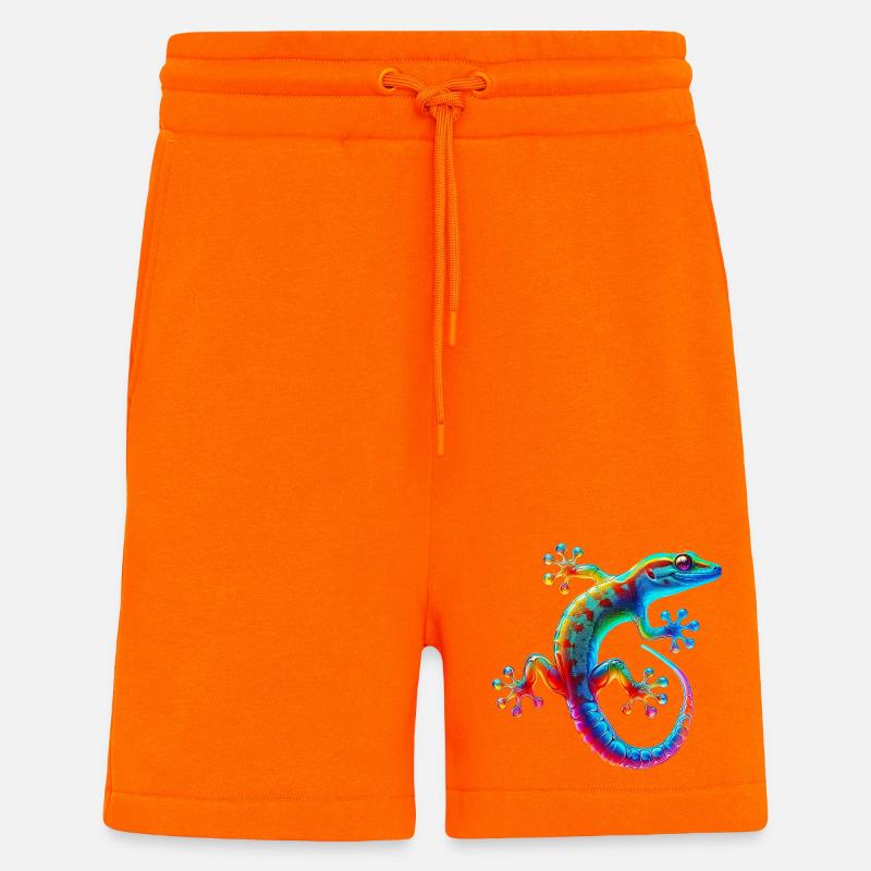 Gecko - Short bio décontracté fabriqué en UE - SUNSET ORANGE