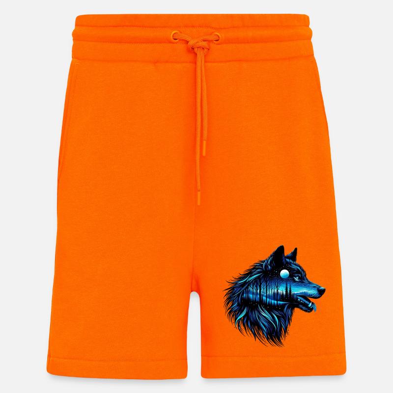 Wolf - Shorts - made by SPREAD - SUNSET ORANGE