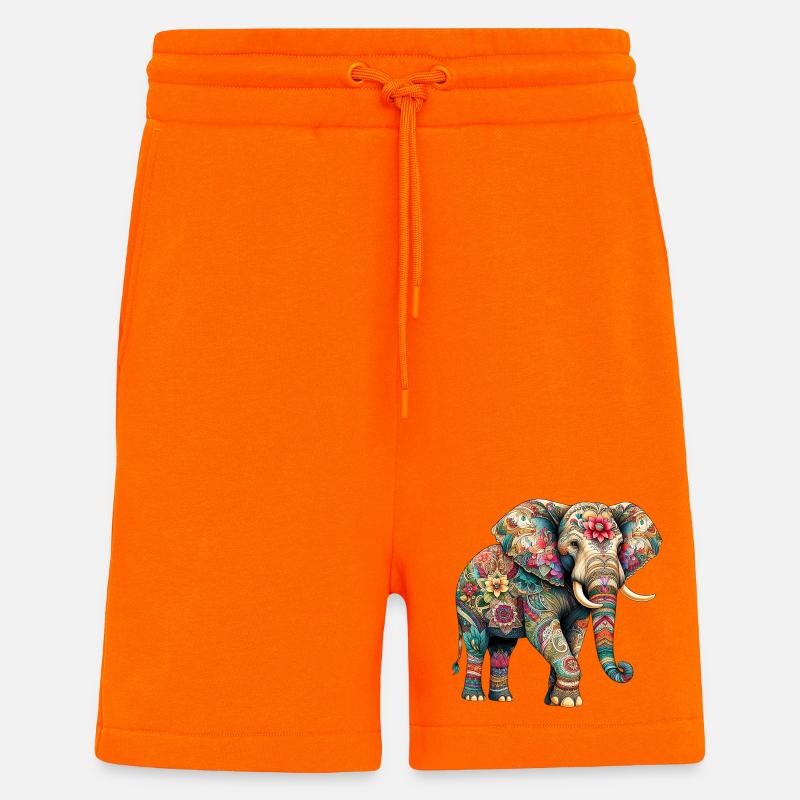 Elefant - Shorts - made by SPREAD - SUNSET ORANGE