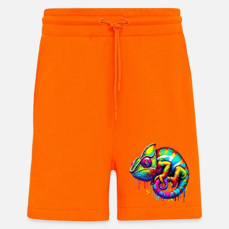 Chameleon - Shorts - made by SPREAD - SUNSET ORANGE