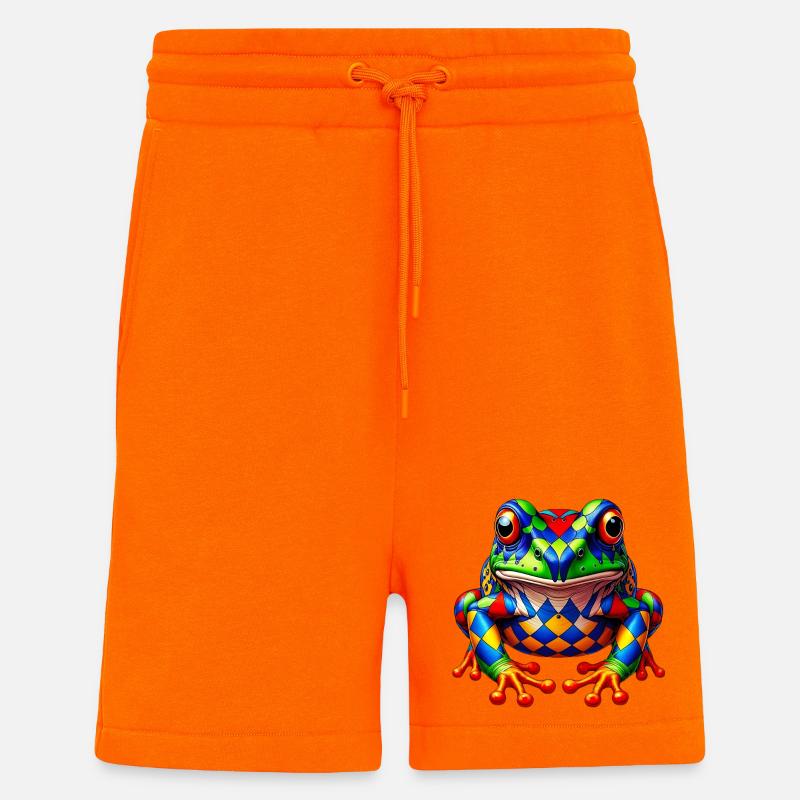 Frosch - Shorts - made by SPREAD - SUNSET ORANGE