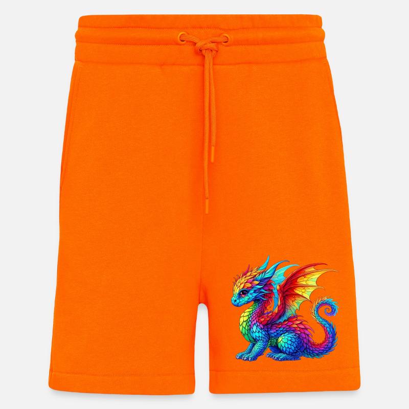 Dragon - Shorts - made by SPREAD - SUNSET ORANGE