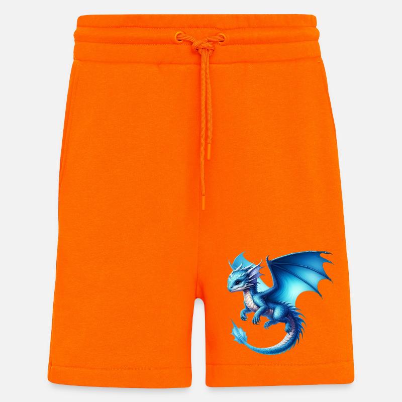 Dragon - Short bio décontracté fabriqué en UE - SUNSET ORANGE