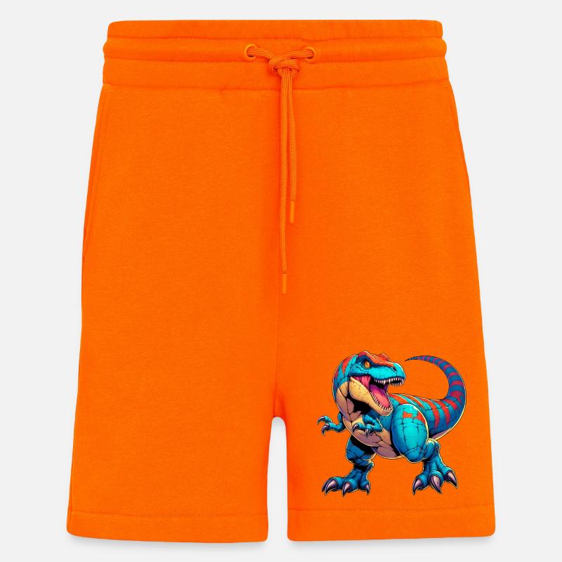 Dinosaurier - Shorts - made by SPREAD - SUNSET ORANGE