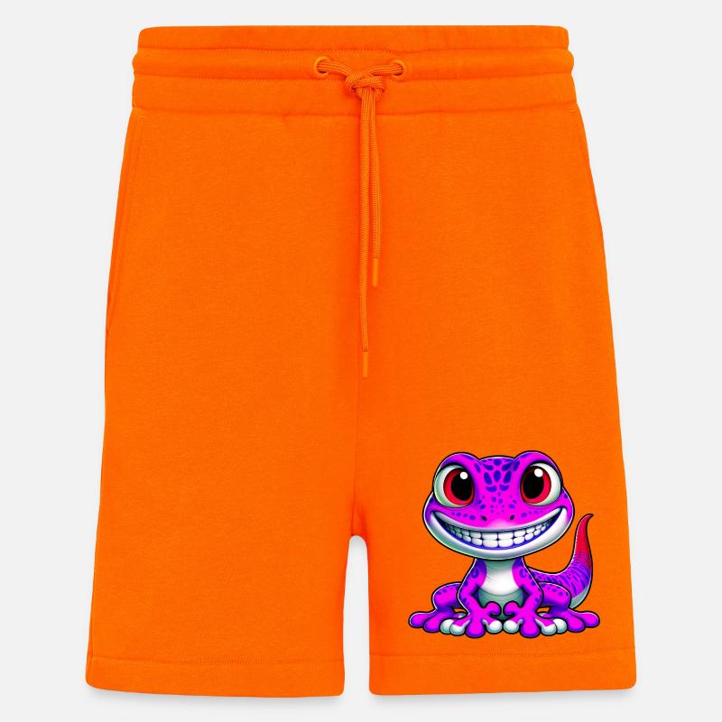 Gecko - Short bio décontracté fabriqué en UE - SUNSET ORANGE