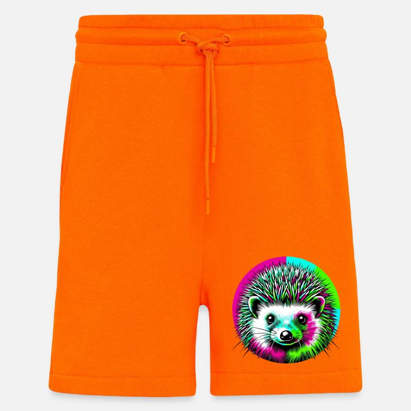 Hedgehog - Shorts - made by SPREAD - SUNSET ORANGE