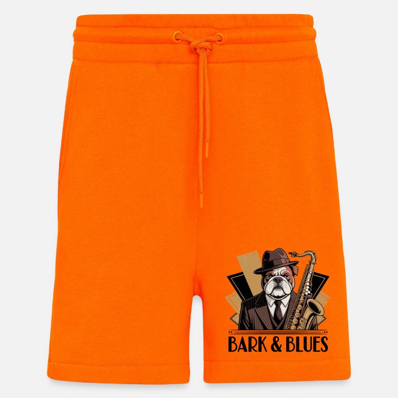 Bark und Blues - Shorts - made by SPREAD - SUNSET ORANGE