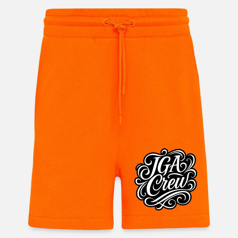 Jga Crew Junggesellenabschied - Shorts - made by SPREAD - SUNSET ORANGE