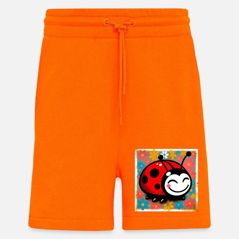 Marienkäfer - Shorts - made by SPREAD - SUNSET ORANGE