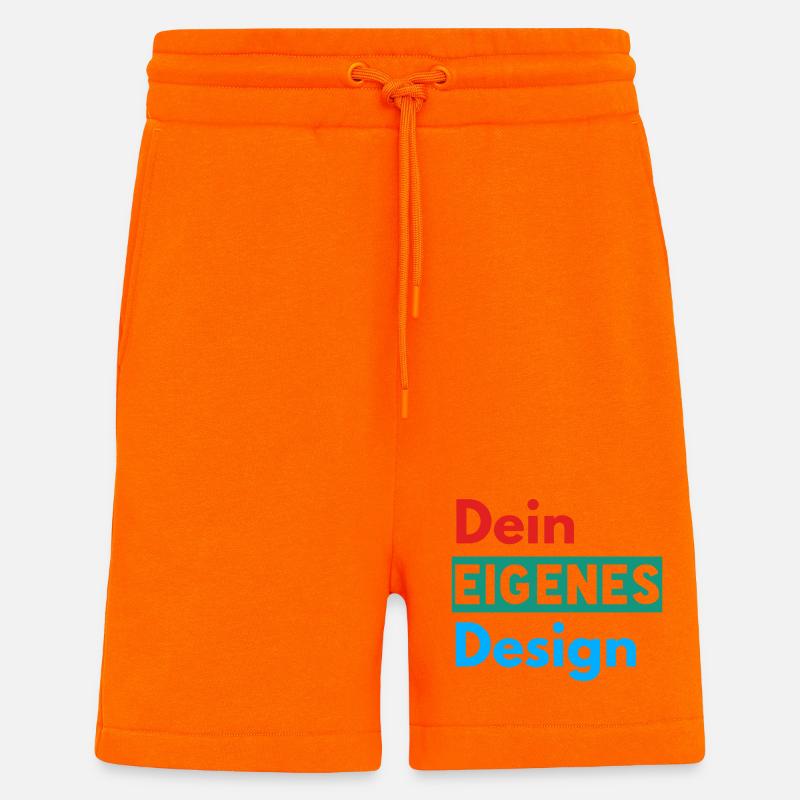 Dein Eigenes Design - Shorts - made by SPREAD - SUNSET ORANGE
