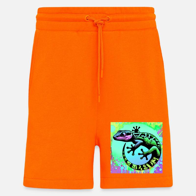 Gecko - Shorts - made by SPREAD - SUNSET ORANGE
