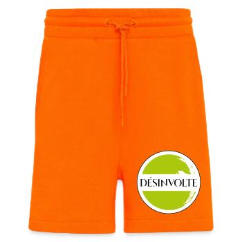Désinvolte  - Short bio décontracté fabriqué en UE - SUNSET ORANGE - Devant