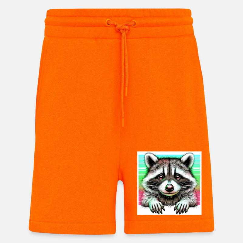 Waschbär - Shorts - made by SPREAD - SUNSET ORANGE