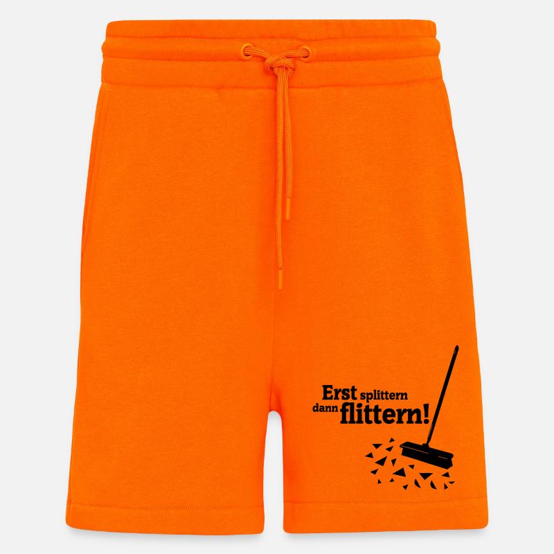 Polterabend - Shorts - made by SPREAD - SUNSET ORANGE