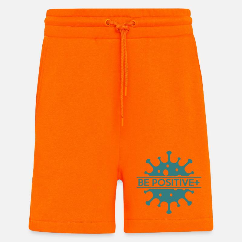 Be positive - Shorts - made by SPREAD - SUNSET ORANGE