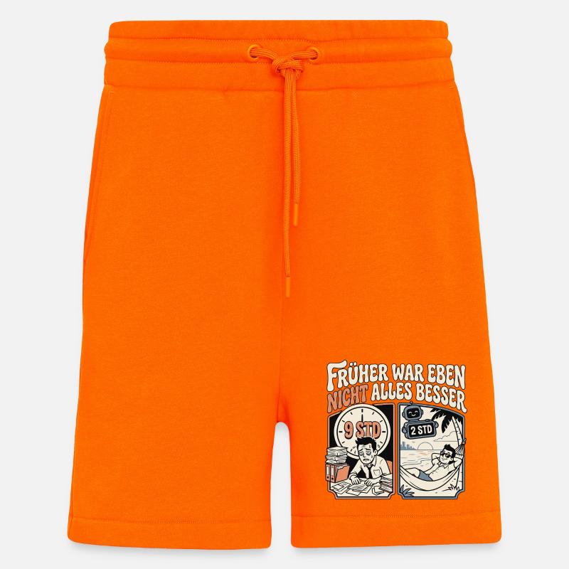 KI Gewinner - Shorts - made by SPREAD - SUNSET ORANGE