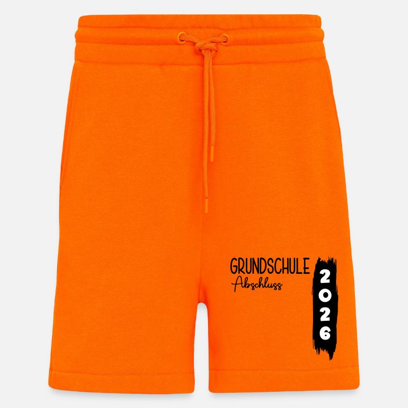 Grundschule Abschluss 2026 - Shorts - made by SPREAD - SUNSET ORANGE
