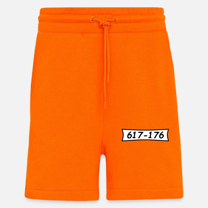 Panzerknacker Nummer 617 176 - Shorts - made by SPREAD - SUNSET ORANGE