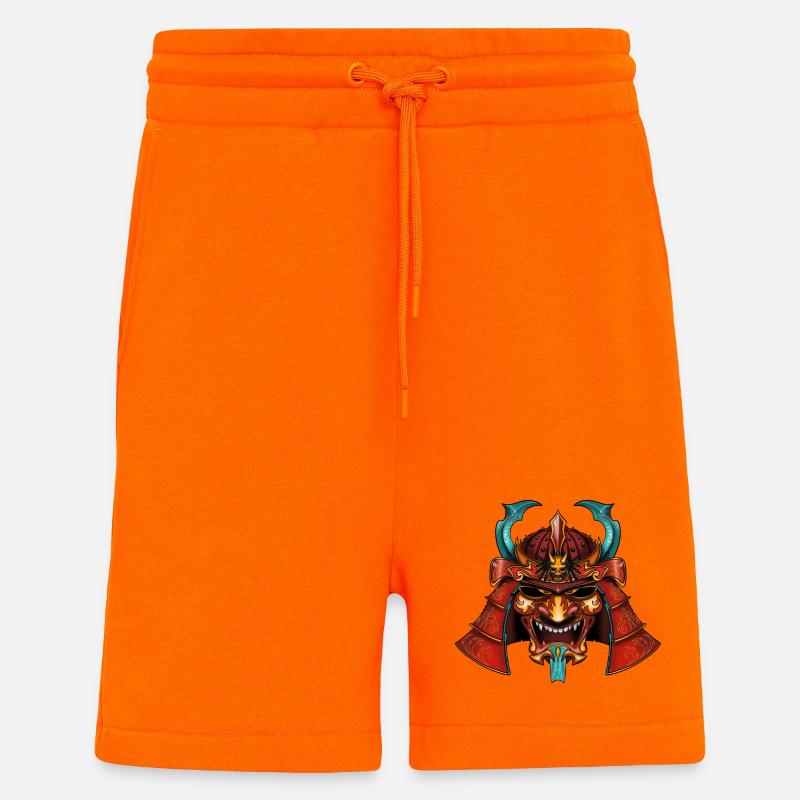 Samurai - Short bio décontracté fabriqué en UE - SUNSET ORANGE