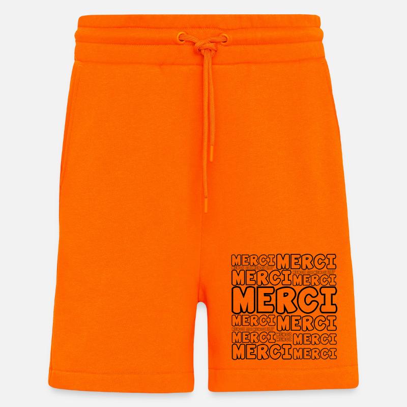 danke - Shorts - made by SPREAD - SUNSET ORANGE