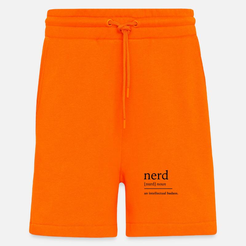 Streber Nerd - Shorts - made by SPREAD - SUNSET ORANGE