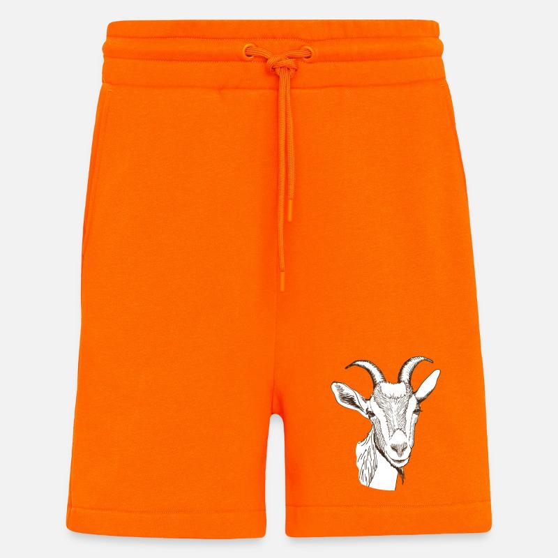 Ziege - Shorts - made by SPREAD - SUNSET ORANGE