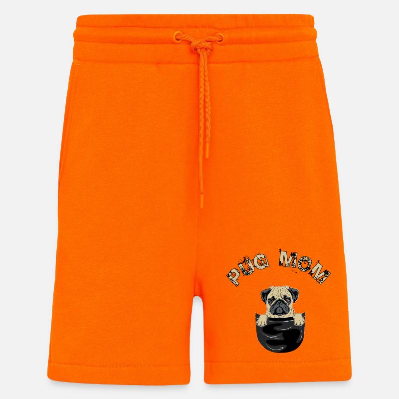 Mops Mamma - Shorts - made by SPREAD - SUNSET ORANGE