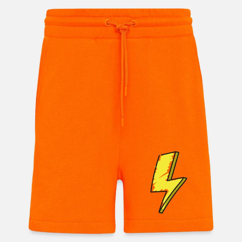 Blitz - Illustration - Shorts - made by SPREAD - SUNSET ORANGE