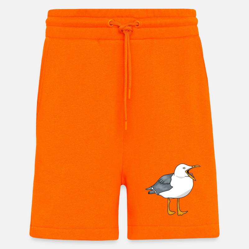 Möwe - Seagull - Shorts - made by SPREAD - SUNSET ORANGE