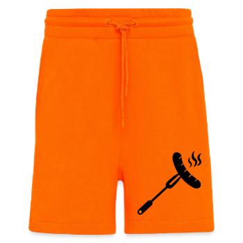 Worsy voor BBQ aan vork - Short bio décontracté fabriqué en UE - SUNSET ORANGE - Devant