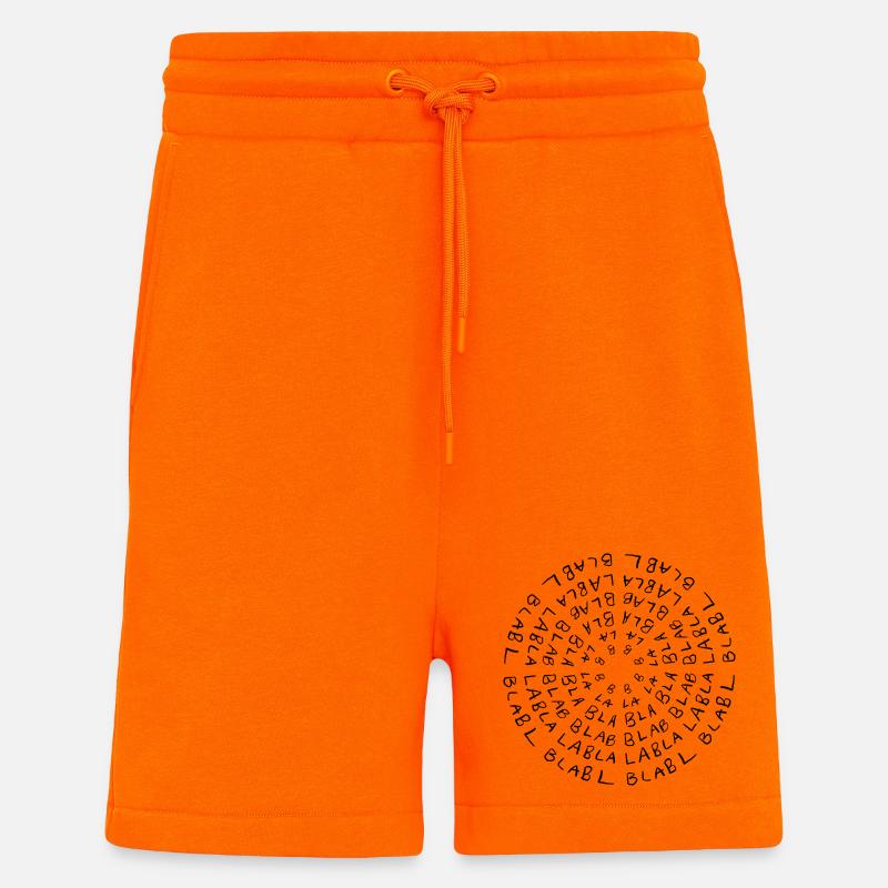 Bla bla bla - Shorts - made by SPREAD - SUNSET ORANGE